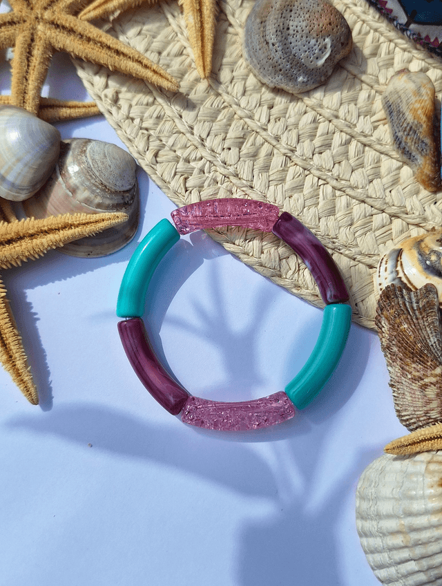 Bracelet Scarlett - 🩷💜🩵