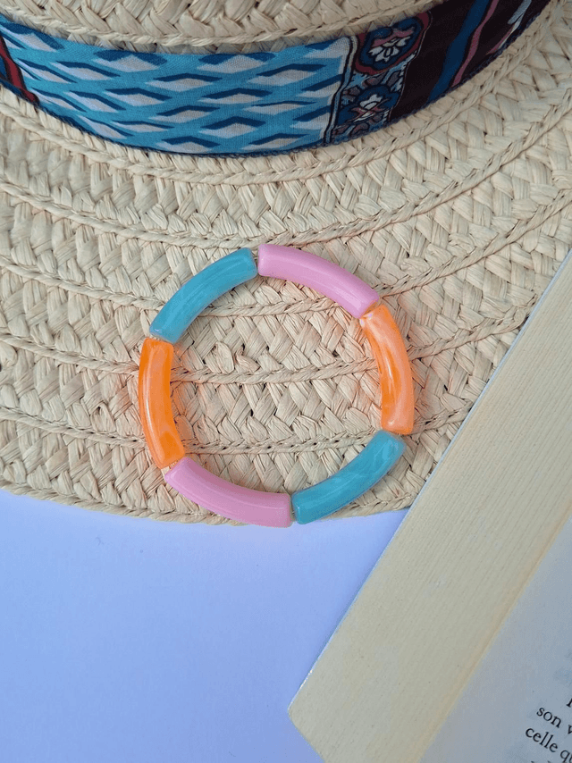 Bracelet Scarlett - 🩵🩷🧡