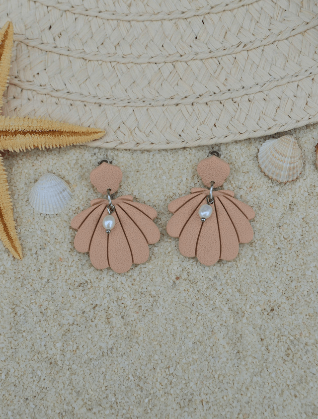 Perle et Coquillage unicolore