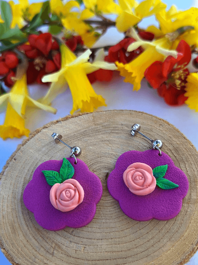 Rosane -  Douce floraison (rose corail pastel)