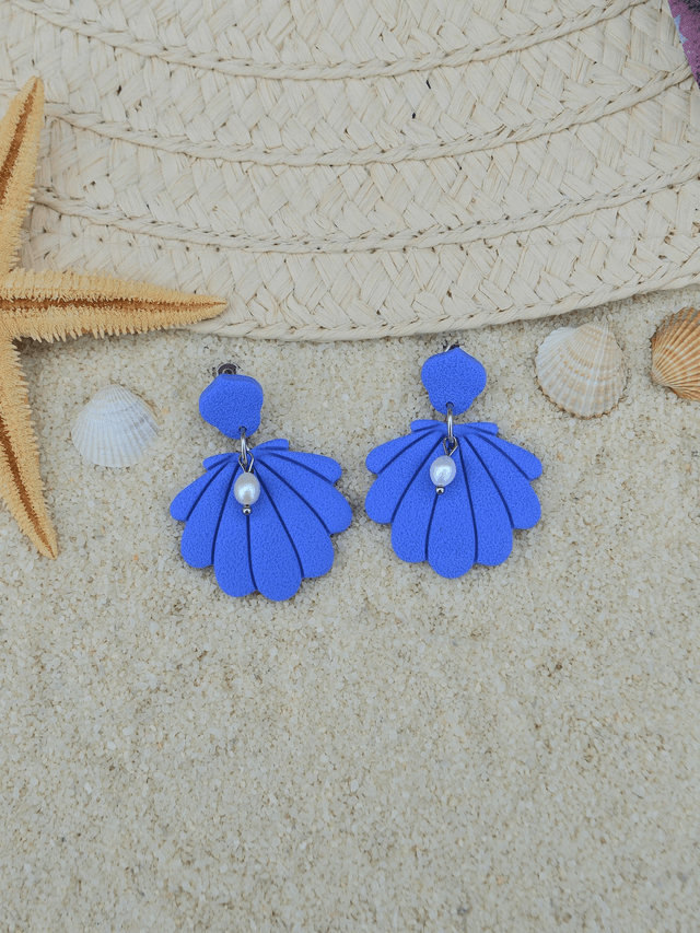 Perle et Coquillage unicolore