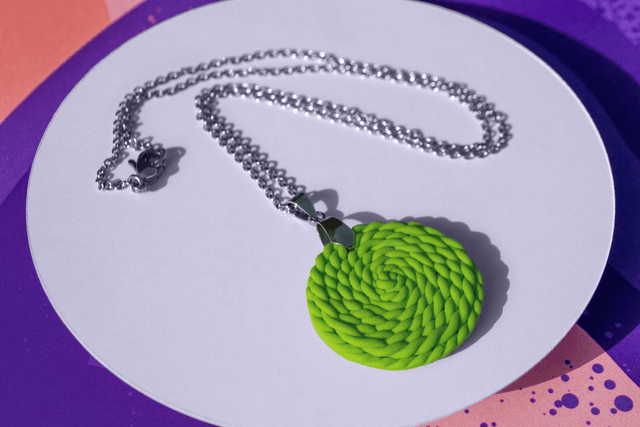 Pendentif Rosalie (6 coloris au choix)