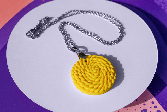 Pendentif Rosalie (6 coloris au choix)