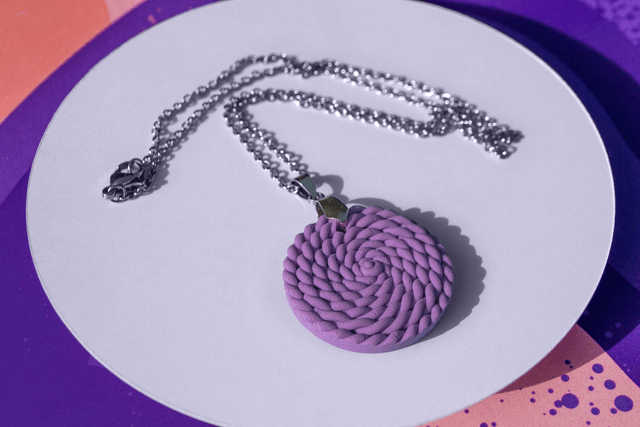 Pendentif Rosalie (6 coloris au choix)