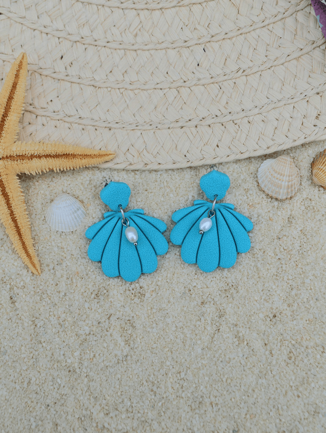 Perle et Coquillage unicolore