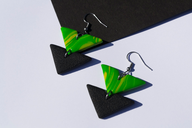 Victoria - Marbré vert et jaune