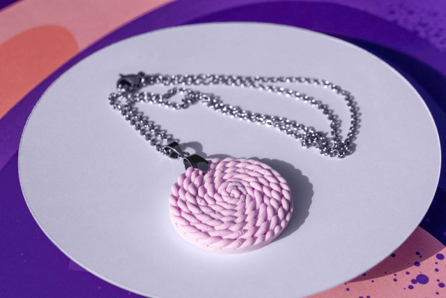 Pendentif Rosalie (6 coloris au choix)
