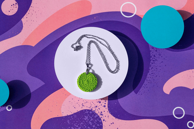Pendentif Rosalie (6 coloris au choix)