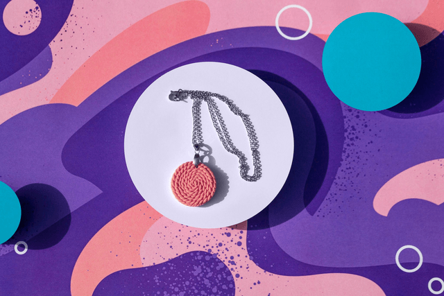 Pendentif Rosalie (6 coloris au choix)