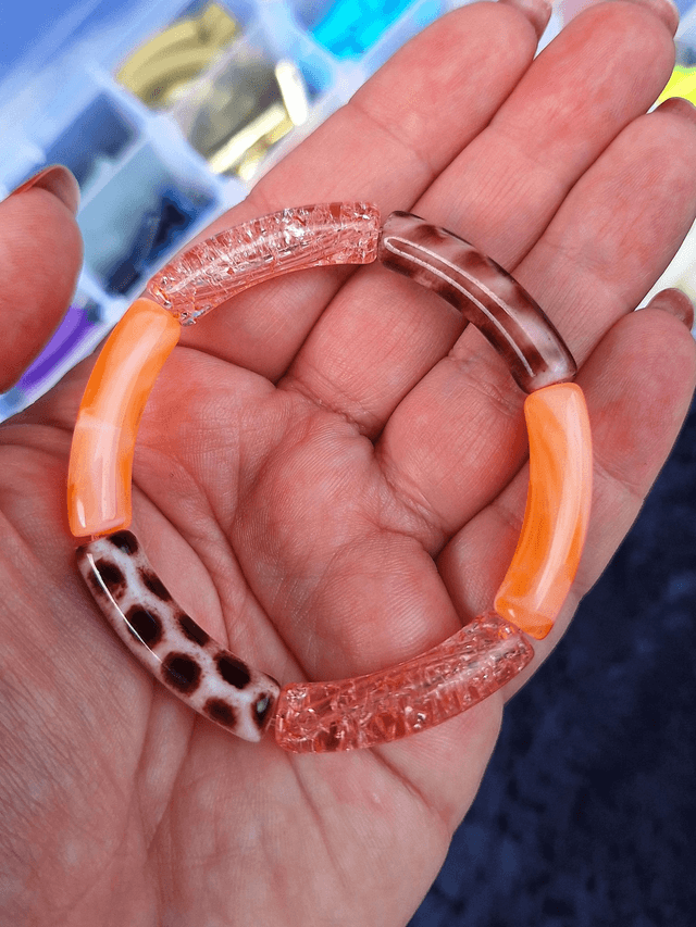 Bracelet Scarlett - 🐆🧡