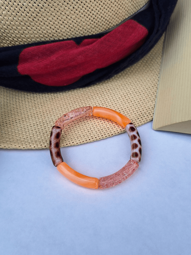 Bracelet Scarlett - 🐆🧡