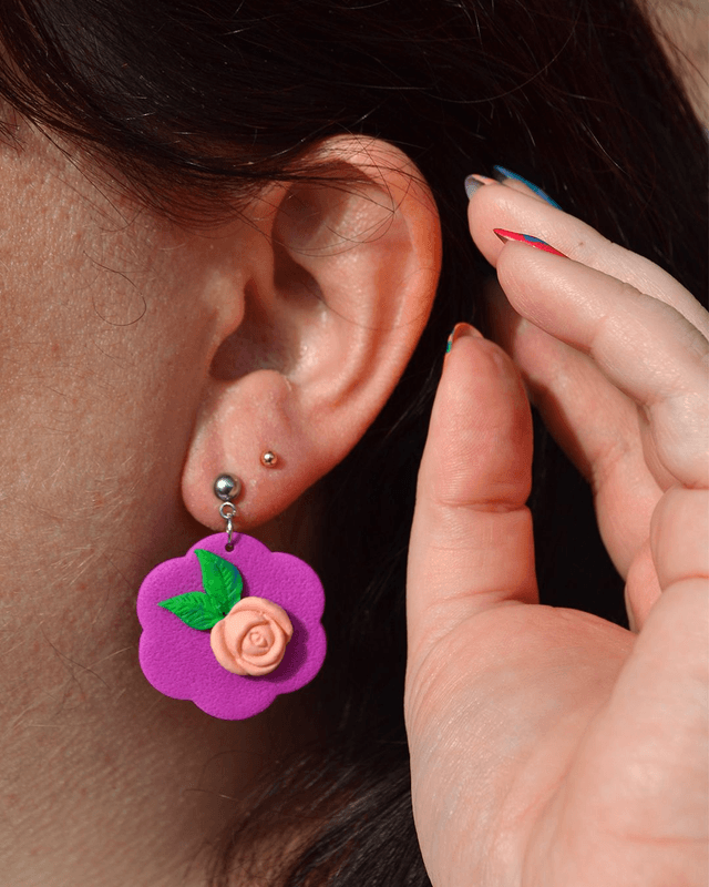 Rosane -  Douce floraison (rose corail pastel)